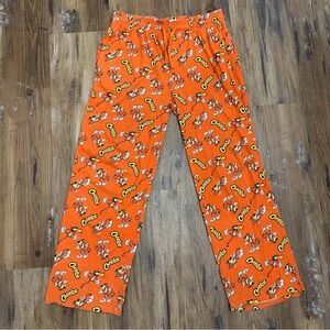 Cheetos Pajama Pants Orange Chester Cheetah All Over Print PJ Bottoms
